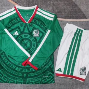 kids Kits 26/27 Mexico home long sleeve