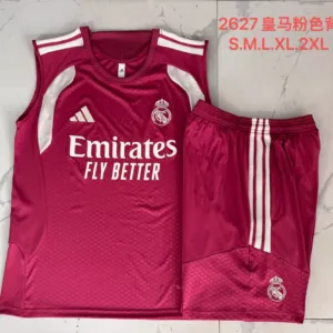 26/27 Vest Real Madrid pink suit
