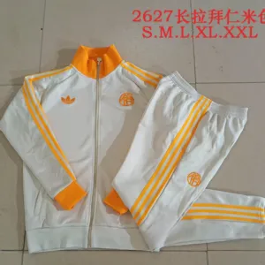 26/27 Long Pull Bayern Munchen Beige Jackets sets
