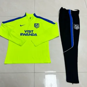 26/27 Kids Half Pull Atletico Madrid fluorescent green Tracksuit