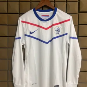 Retro 2010 Netherlands white long sleeved