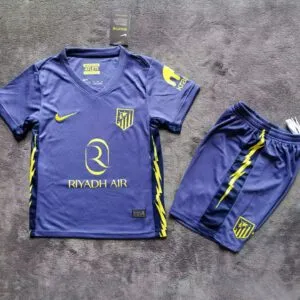 Kids kits 25/26 Atlético madrid away