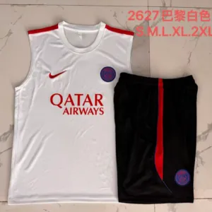 26/27 Vest Paris white(Match with red)suit