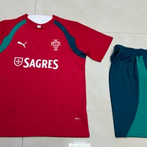 26/27 Kids Portugal Red Training Kits