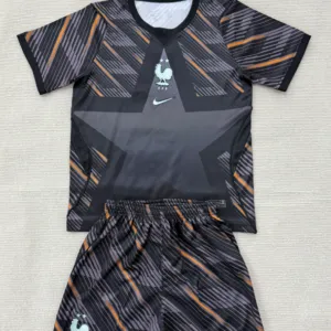 Adults kits 26/27 French black goalkeeper